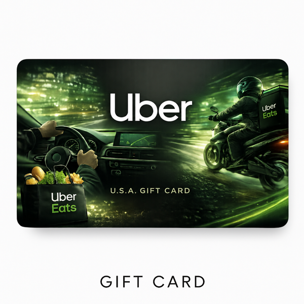 Uber Gift Cards (USA) - Exclusive Discount